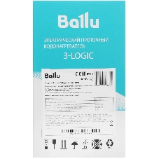 Водонагреватель проточный Ballu 3-Logic TS (6,5 kW) - кран+душ