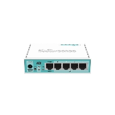Роутер MikroTik RB750Gr3 hEX (RouterOS L4) with power supply and case 5 port 10/100/1000 гигабитный высокопроизводительный Ethernet