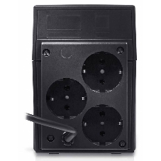 Источник бесперебойного питания Powercom Raptor RPT-1000A EURO 600Вт 1000ВА черный