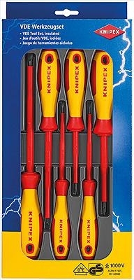 Набор отверток KNIPEX KN-002012V016 предметов 610гр.