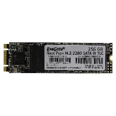 Накопитель SSD ExeGate NextPro+ UV500TS256, 256Gb, SATA III, M.2 2280, R/W 561/500