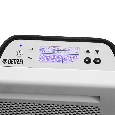 Конвектор электрический гибридный Denzel HybridX-1000 белый, 1000 Вт, 20 м2, термостат, дисплей