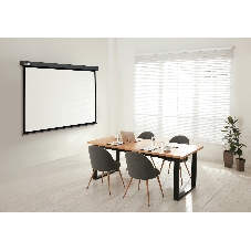 Экран Cactus 213x213см Wallscreen CS-PSW-213X213-SG 1:1 настенно-потолочный рулонный серый