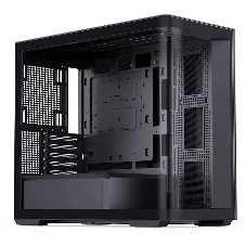 Корпус без блока питания Корпус JONSBO D300 Black MATX без БП, боковая панель из закаленного стекла, mini-ITX, micro-ATX, черный