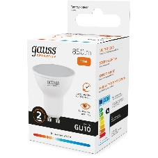 Лампа светодиодная Gauss Elementary MR16 11W 850lm 3000K GU10 LED