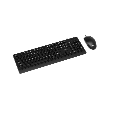 Комплект клавиатура+мышь Philips SPT6247 проводной, USB, 1600 DPI, чёрный