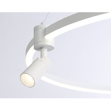 Светильник Ambrella light FL5292/1+3 WH белый 54W 3000K/4200K/6400K+4200K D600*1200 (ПДУ ИК)