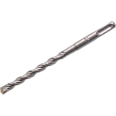 Бур по бетону Denzel двойная спираль, Cobalt W-tip, 10x160 мм, SDS PLUS