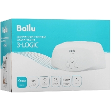 Водонагреватель проточный Ballu 3-Logic TS (6,5 kW) - кран+душ
