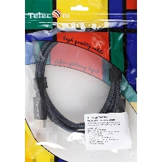 Кабель DisplayPort M-> HDMI M 4K@60Hz 1.8m Telecom,оплетка (TA561M-1.8M)