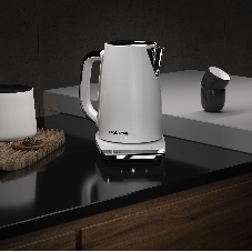Чайник электрический Polaris PWK 1755CAD WIFI IQ Home 1.7л. 2150Вт белый (корпус: нержавеющая сталь)