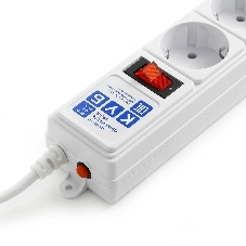 Сетевой фильтр Powercube SPG-B-6-WHITE 1.9 м, 5 розеток, белый, коробка