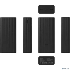 Портативный аккумулятор Xiaomi BHR9126GL 30000mAh 18W 2.6A 2xUSB-A/USB-C черный