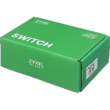 Коммутатор ZYXEL GS1200-8HPV3-EU0101F, 8×1 Гбит/с, 4×PoE+, 68 Вт, управляемый