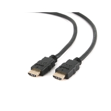 Кабель Cablexpert HDMI CC-HDMI4-10, 19M/19M, v2.0, медь, позол.разъемы, экран, 3м, черный, пакет