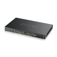 Коммутатор гибридный L2 PoE+ Zyxel NebulaFlex Pro GS2210-28HP, rack 19