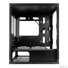 Компьютерный корпус 1STPLAYER TRILOBITE T3-G Black, mATX, TG, 4x 120мм LED fans inc.