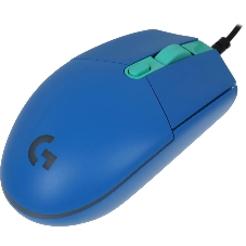 Мышь проводная Logitech G102 LIGHTSYNC синий, 8000 dpi, USB, кнопки - 6