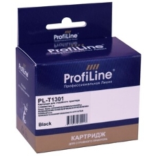Картридж струйный ProfiLine PL-T1301 для принтеров Epson Stylus SX525WD/SX535WD/SX620/Office B42WD/BX525/BX535/BX625FWD/BX635FWD/BX925/BX935/WorkForce 525/630/3010/3520DWF/3530/3540/7015/7515/7525 с чернилами Black 25,4 мл