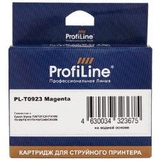 Картридж струйный ProfiLine PL-0923N для принтеров Epson StylusC91/CX4300/TX106/TX109/TX117/TX119/T26/T27 Magenta водн
