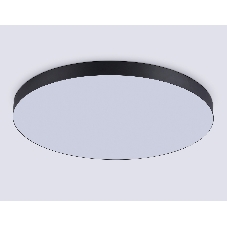 Потолочный светодиодный светильник Ambrella light FV5541 BK черный LED 130W 3000K D800*58 (Без ПДУ)
