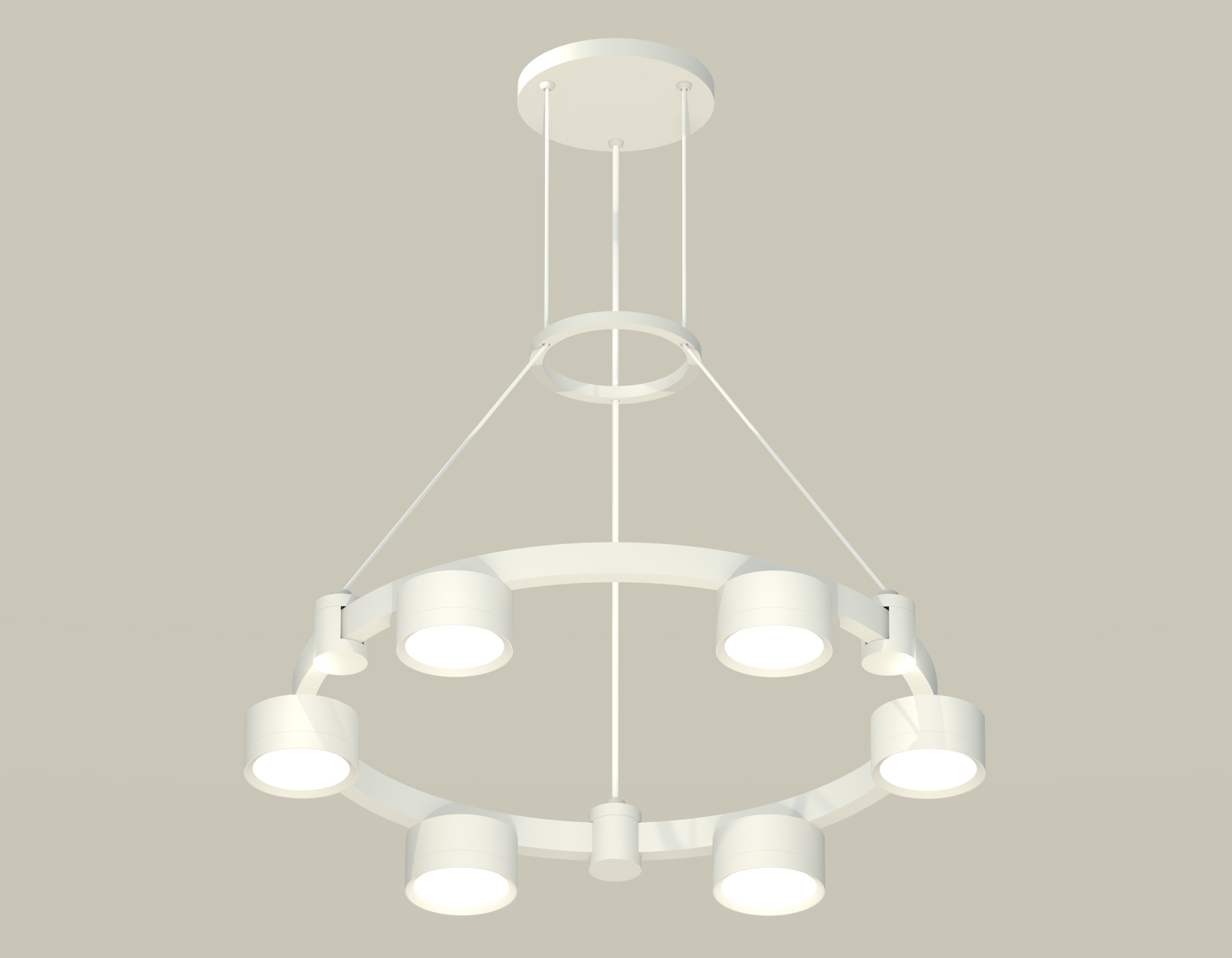 Светильник Ambrella light XR92031100/6 SWH белый песок GX53 (A9203, C9231, N8112)