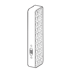 Светильник ЭРА LED аварийный непостоянный 30LED 5ч IP20 выход DBA-102-0-20