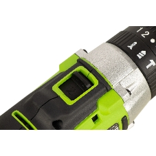 Дрель-шуруповерт GREENWORKS GD24DD60, 24 В, 0 Ач, 60 Нм, бесщеточный, ударный
