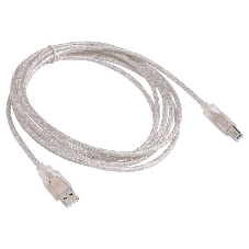 Кабель USB2.0 Buro USB2.0-AM/BM-3-TRANS USB A (m)/USB B (m) 3м