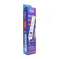 Сетевой фильтр Powercube SPG-B-6-WHITE 1.9 м, 5 розеток, белый, коробка
