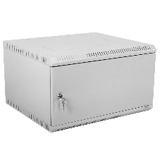 Шкаф телеком. настенный разборный 6U (600х350) дверь металл (ШРН-Э-6.350.1) (1 коробка)