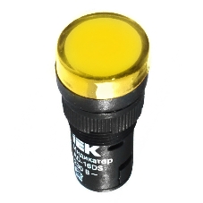 Арматура светосигнальная AD-16DS 24В AC/DC жел. IEK BLS10-ADDS-024-K05-16