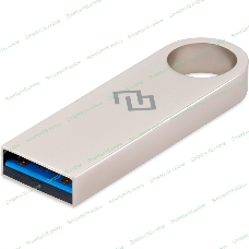 Флешка USB Digma DRIVE3 (DGFUL032A30SR), 32Gb, USB 3.0, R/W 70/30, серебристый