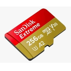 Флеш карта microSD 256Gb SanDisk microSDXC Class 10 UHS-I A2 C10 V30 U3 Extreme 190MB/s