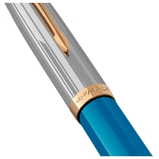 Ручка шариковая Parker 51 Premium (CW2169080) Turquoise GT, M, черные чернила, подарочная коробка