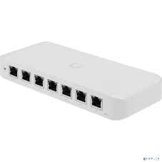 Коммутатор Ubiquiti UniFi Switch Ultra 210W PoE-коммутатор, 8х 1G RJ45, раздача 202 Вт