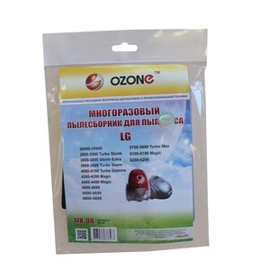Многоразовый мешок для пылесоса OZONE microne multiplex MX-08 синтетический