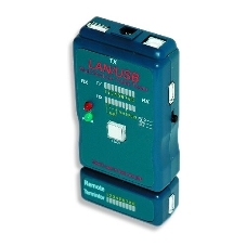 Тестер LAN Cablexpert NCT-2, 100/1000 Base-TX, для UTP, STP, RJ-11, USB-кабеля