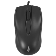 Мышь проводная Gembird MOP-110 черный, 1000 dpi, USB, кнопки - 3