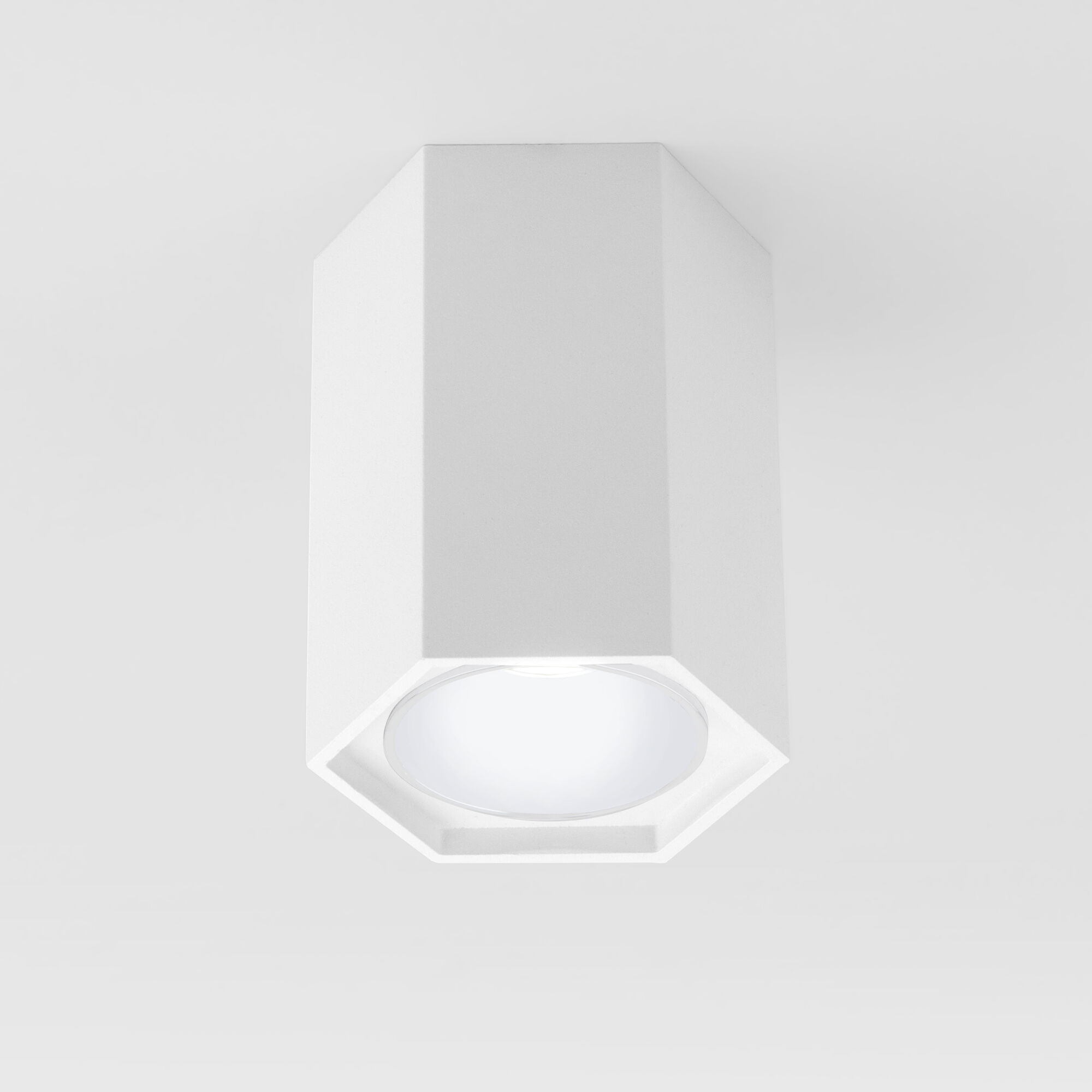 25037/LED / Светильник накладной белый матовый
