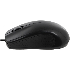 Мышь проводная Defender Optimum MB-160 черный, 1000 dpi, USB, кнопки - 3