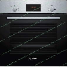 Встраиваемая электрическая духовка Bosch HBF114ES0R / нержавеющая сталь, класс энергоэффективности А, 8 режимов, 3-х слойное остекление, LED-дисплей, утапливаемые переключатели, галогенное освещение, телескопические направляющие на 1-ом уровне, сделано в Турции