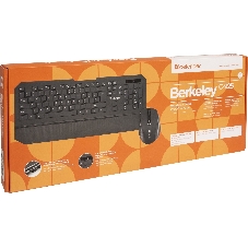 Комплект клавиатура+мышь Defender Berkeley C-925 беспроводной, USB, 1600 DPI, чёрный