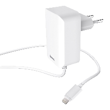 Сетевое зар./устр. Hama H-178342 2.4A для Apple белый (00178342)