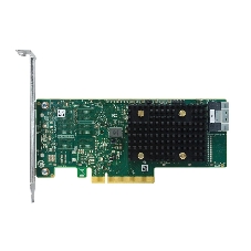 Адаптер SAS 9500-8i SGL (05-50077-03) PCIe v4 x8 LP, Tri-Mode SAS/SATA/NVMe 12G HBA, 8port(2*int SFF8654), 3808 IOC