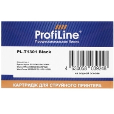 Картридж струйный ProfiLine PL-T1301 для принтеров Epson Stylus SX525WD/SX535WD/SX620/Office B42WD/BX525/BX535/BX625FWD/BX635FWD/BX925/BX935/WorkForce 525/630/3010/3520DWF/3530/3540/7015/7515/7525 с чернилами Black 25,4 мл