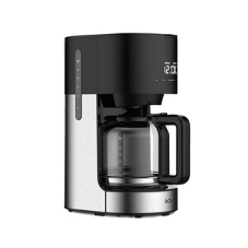 Кофеварка капельнаяBQ CM1001 черный-стальной, исп. кофе -молотый, 1.5 л, 900 Вт.