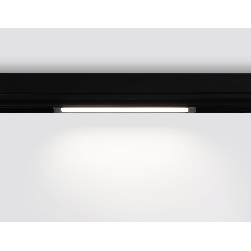Светильник светодиодный трековый для шинопровода Magnetic Ambrella light GL1650 BK черный IP20 9W 4200K 220V 120° 232*25*42 (Без ПДУ)