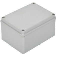 Коробка IEK КМ41261 распаячная для о/п 150х110х85 мм IP44 (RAL7035, гладкие стенки)