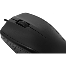 Мышь проводная Defender Optimum MB-160 черный, 1000 dpi, USB, кнопки - 3